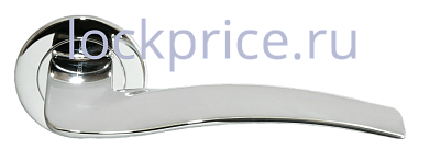 Картинка Дверные ручки MORELLI LUXURY NC-6 CRO (WAVE/ВОЛНА) Цвет - Хром